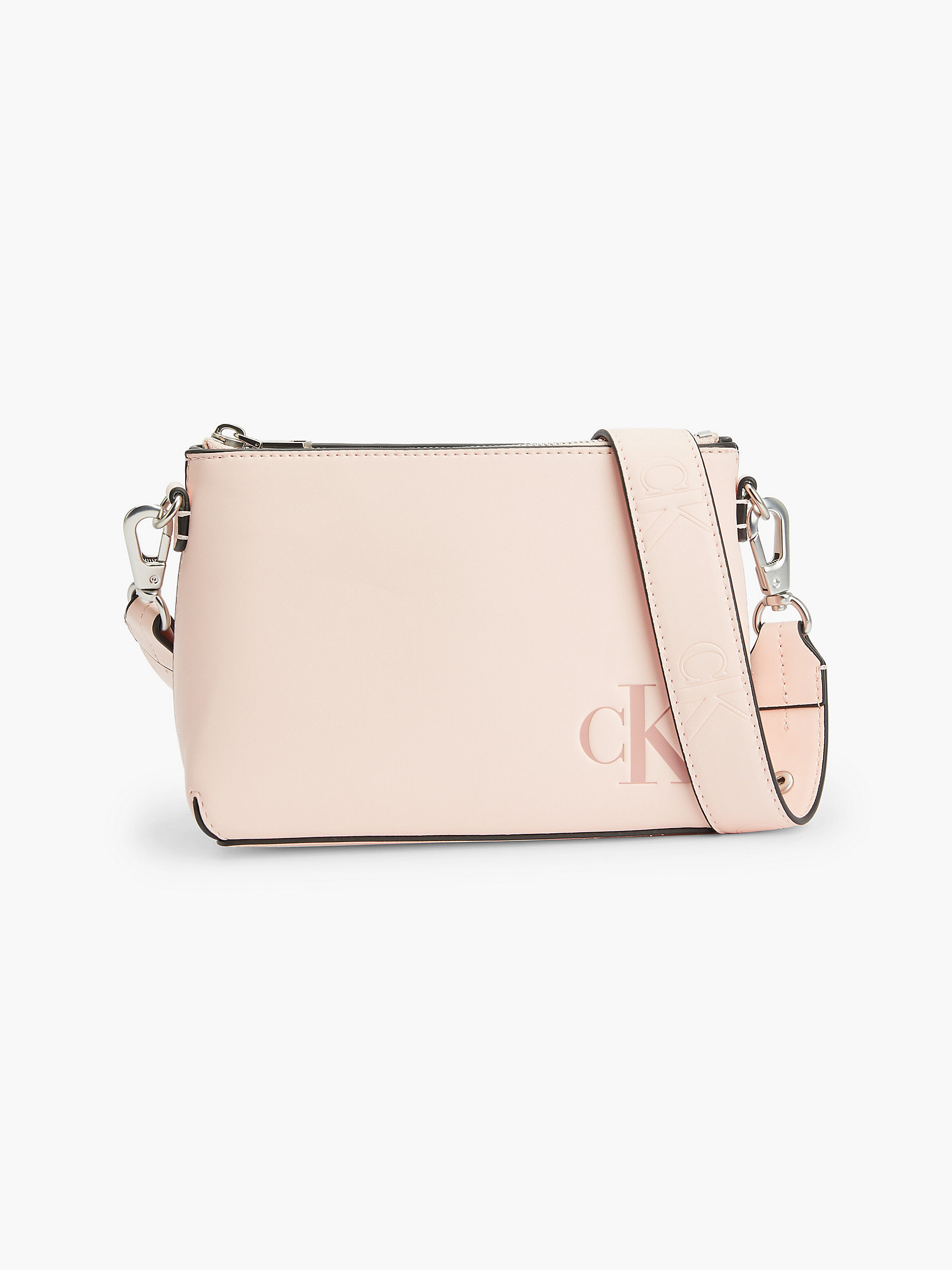 Pink Blush Logo Crossbody Bag undefined women Calvin Klein