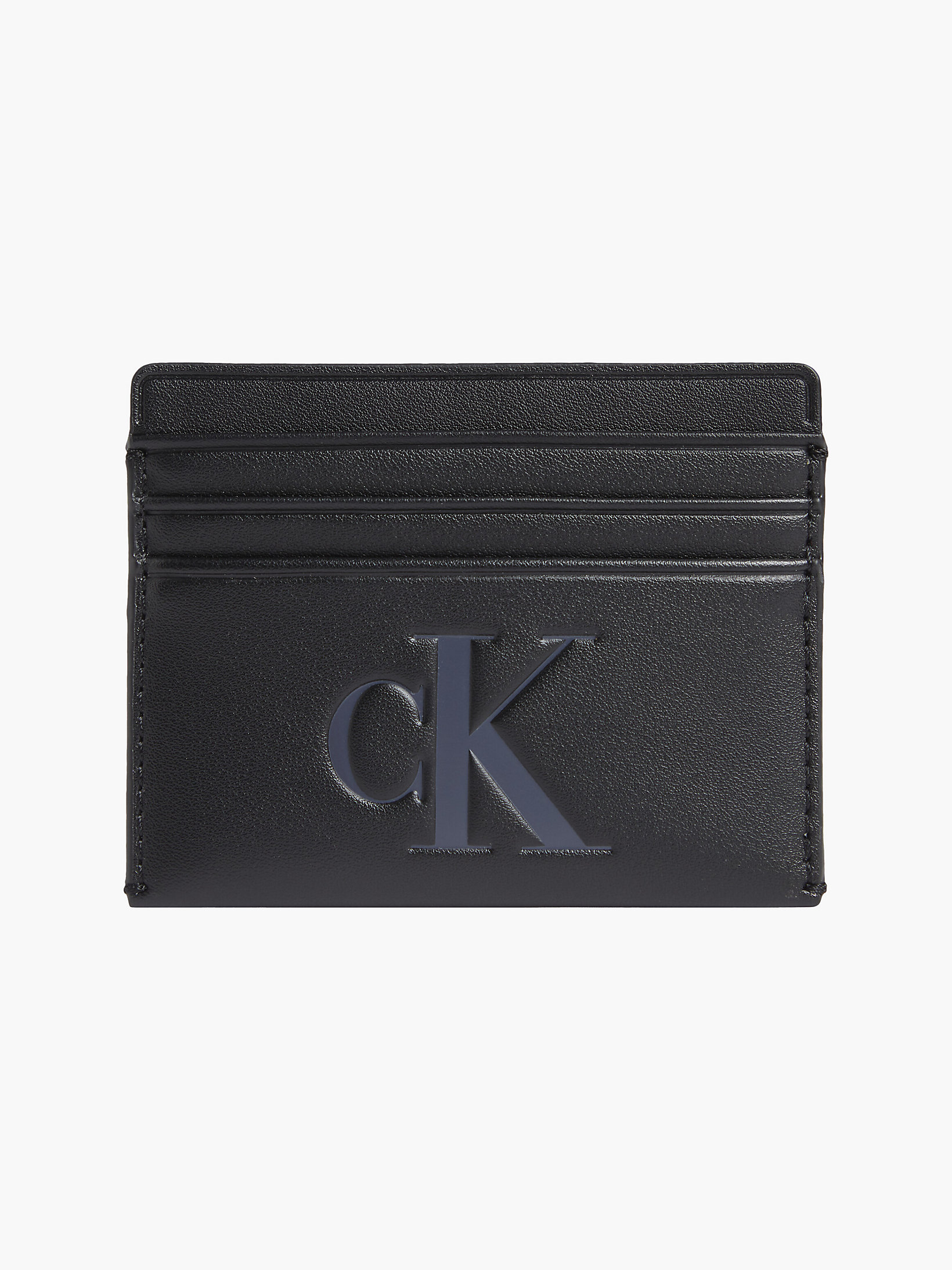 Black Logo-Kartenetui undefined Damen Calvin Klein