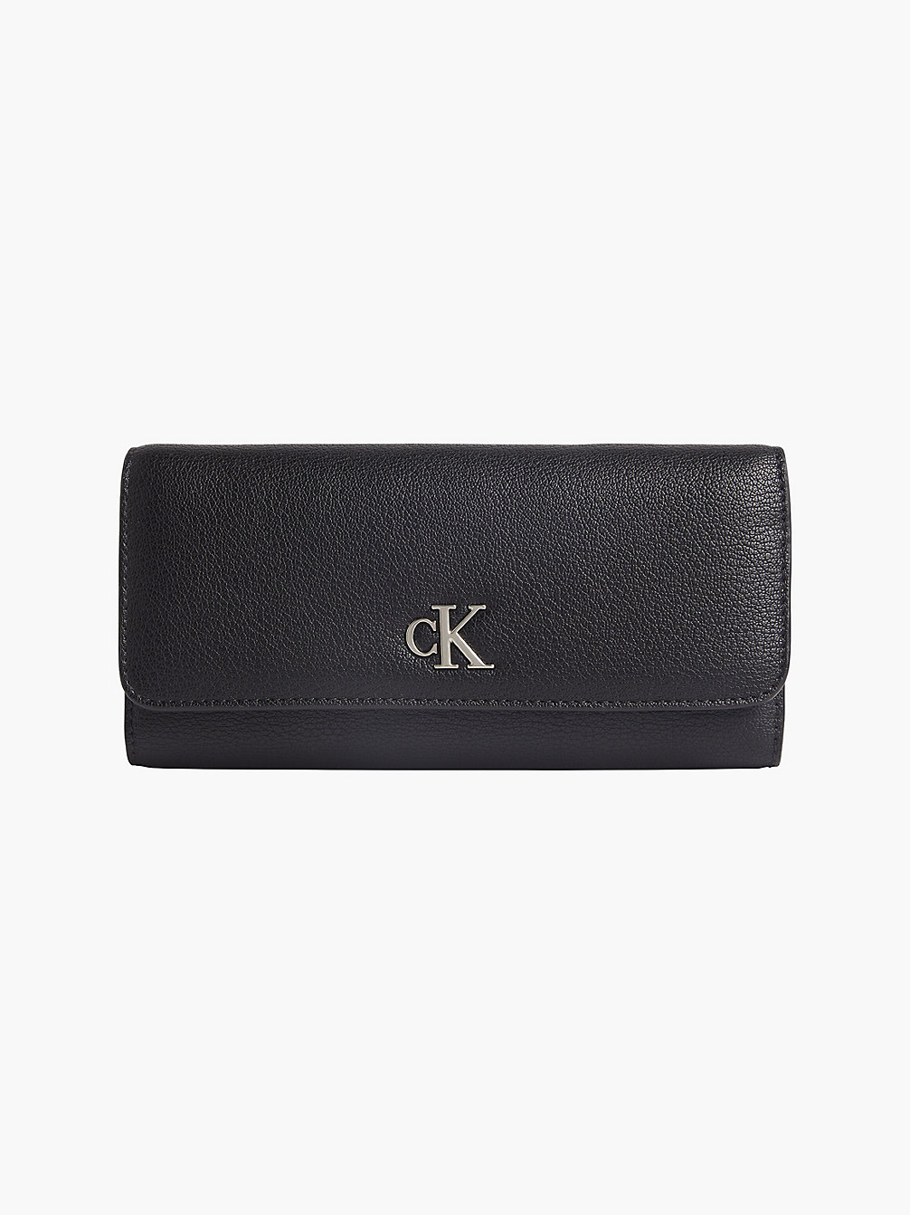 BLACK Recycled Longfold Wallet undefined women Calvin Klein