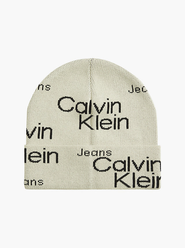 Organic Cotton Logo Beanie Calvin Klein® | K60K6101230F4