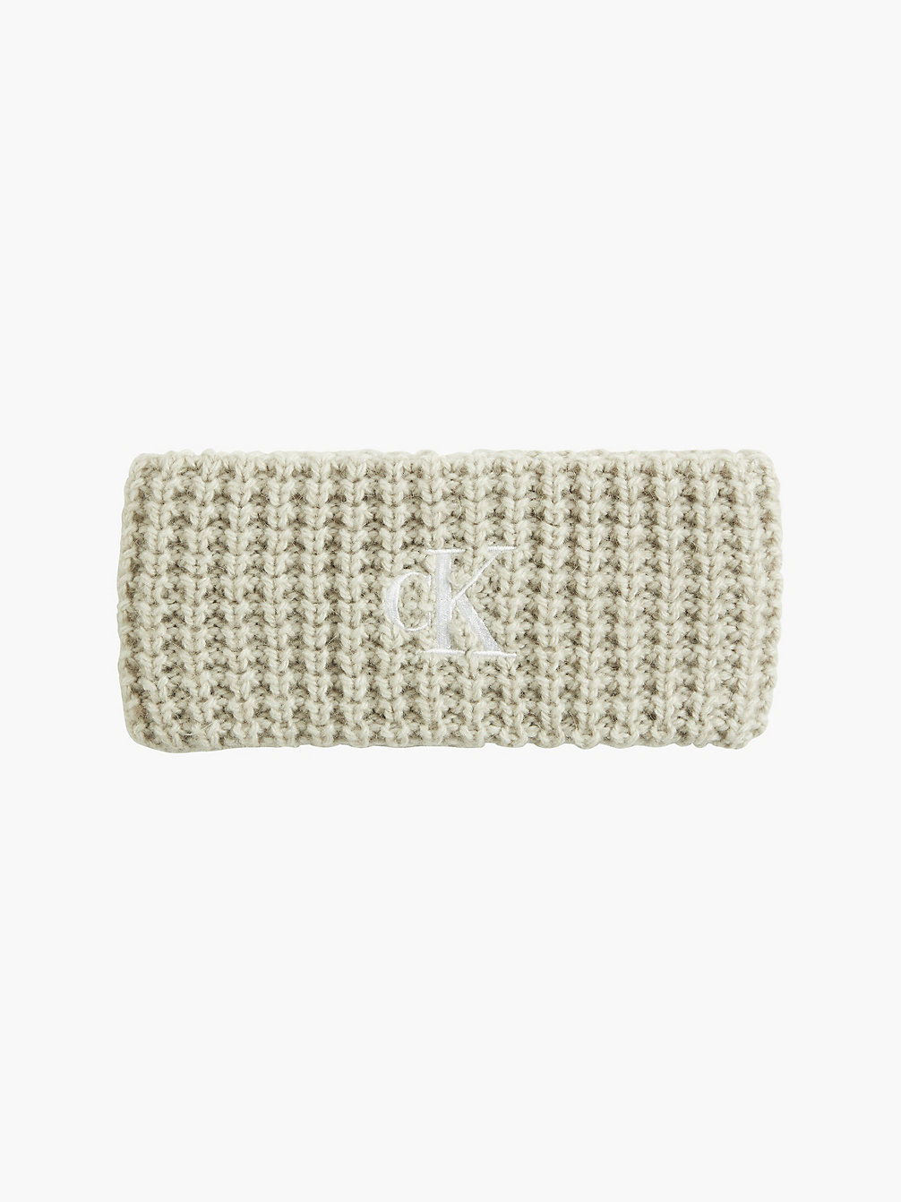 EGGSHELL Waffle Knit Headband undefined women Calvin Klein