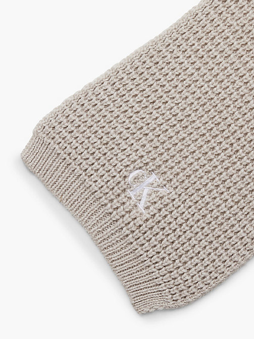 Calvin Klein Donna Accessori Sciarpe Sciarpa in misto cotone biologico 