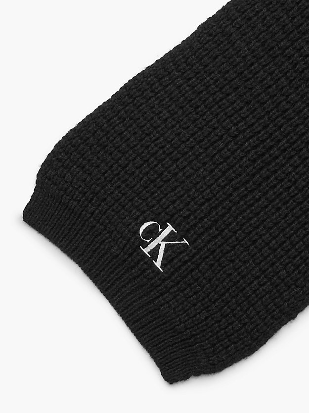 BLACK Scarf and Beanie Gift Set for women CALVIN KLEIN JEANS
