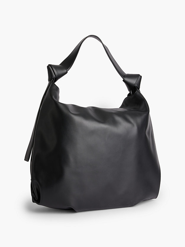 CK BLACK Oversized Recycled Tote Bag for women CALVIN KLEIN