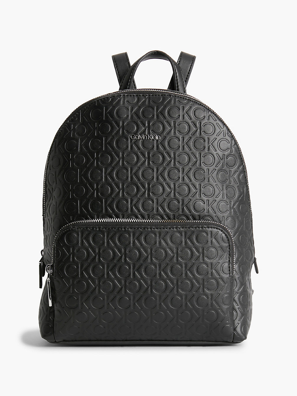 CK BLACK > Круглый рюкзак из переработанного материала с логотипом > undefined Женщины - Calvin Klein