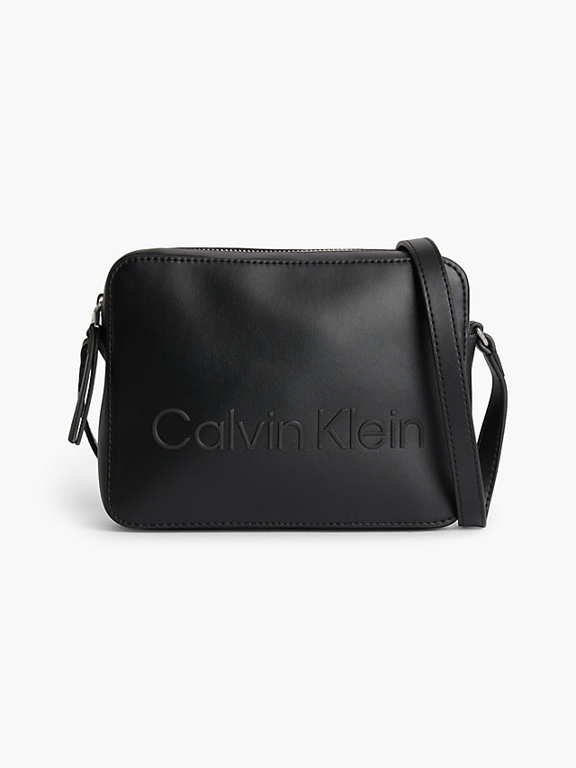 CK Black Recycled Crossbody Bag undefined women Calvin Klein
