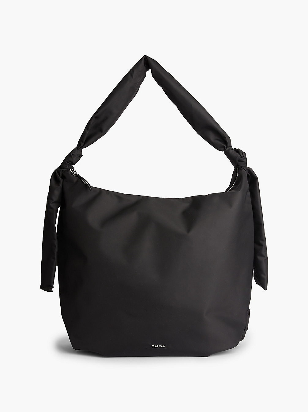 CK BLACK Große Hobo-Bag Aus Recyceltem Material undefined Damen Calvin Klein