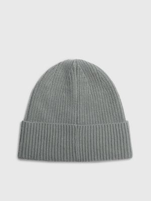 Grey calvin klein clearance beanie