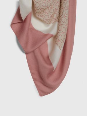 Calvin klein silk outlet scarf