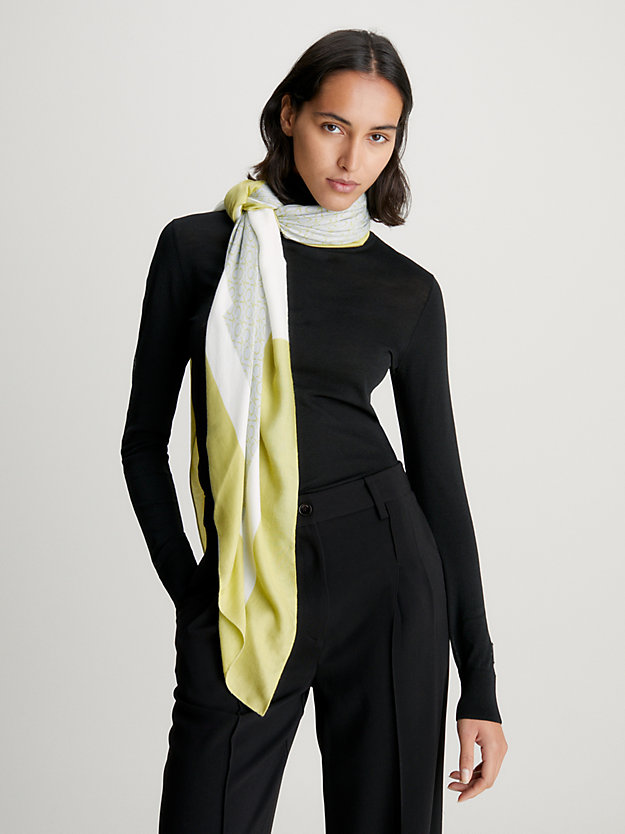 citrus logo scarf for women calvin klein