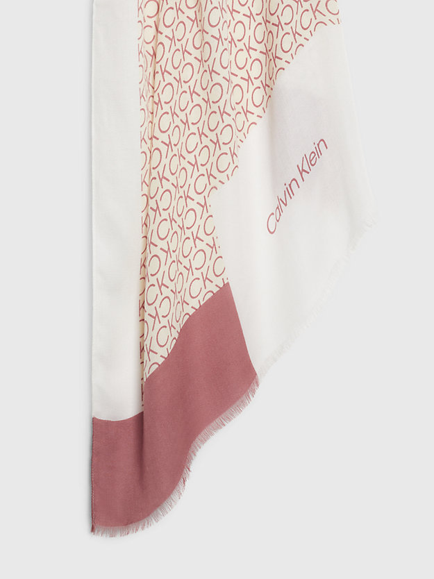 ash rose logo scarf for women calvin klein