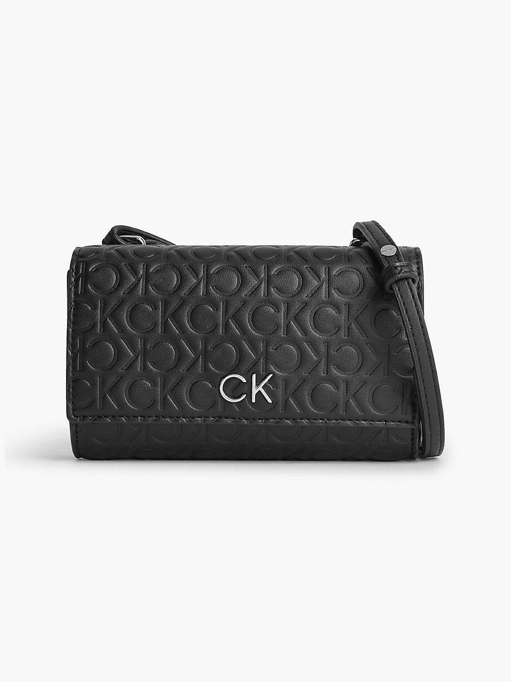 CK BLACK Portemonnaie-Tasche Aus Recyceltem Material undefined Damen Calvin Klein