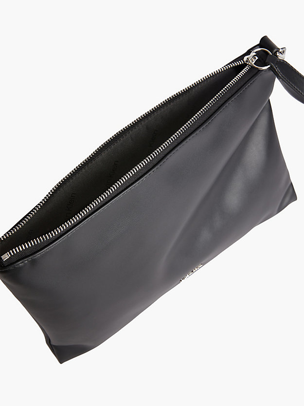 CK BLACK Recycled Pouch for women CALVIN KLEIN