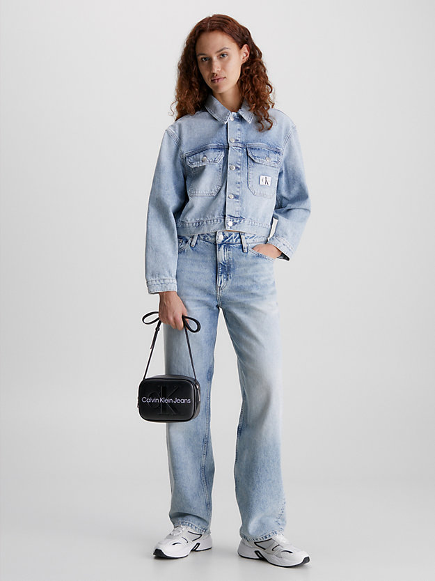 fashion black mała torba przez ramię dla kobiety - calvin klein jeans