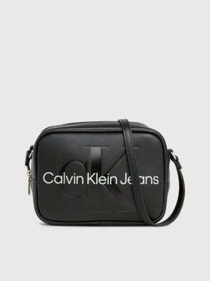 Calvin Klein Sculpted Mono Convertible Bag With Flap Amaranth