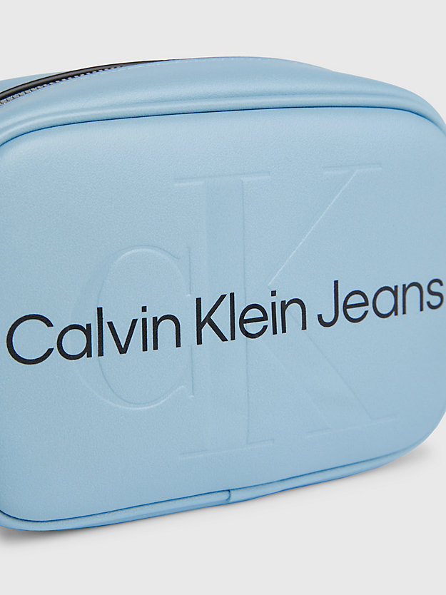 blue shadow crossbody bag for women calvin klein jeans
