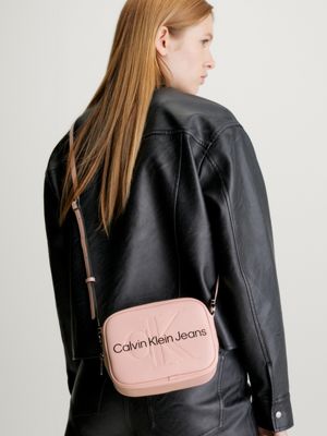 Calvin klein leather crossbody bag online