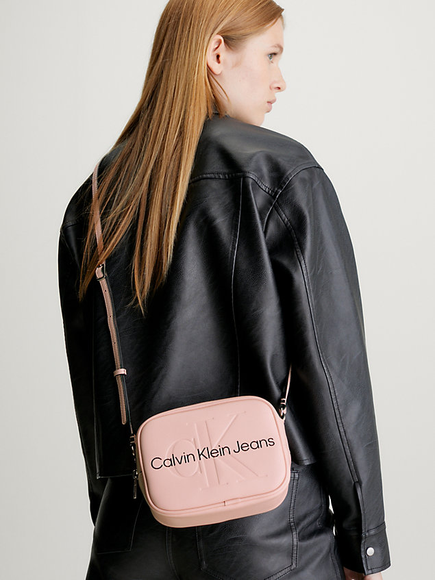 pink crossbody bag for women calvin klein jeans