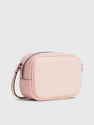 CALVIN KLEIN JEANS - Women's rigid camera bag with logo - K60K610275TGE -  Pink