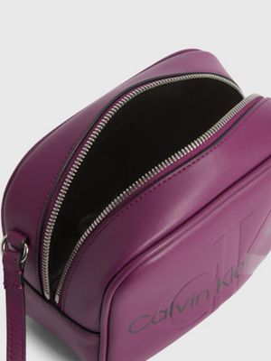 amaranth small crossbody bag for women calvin klein jeans