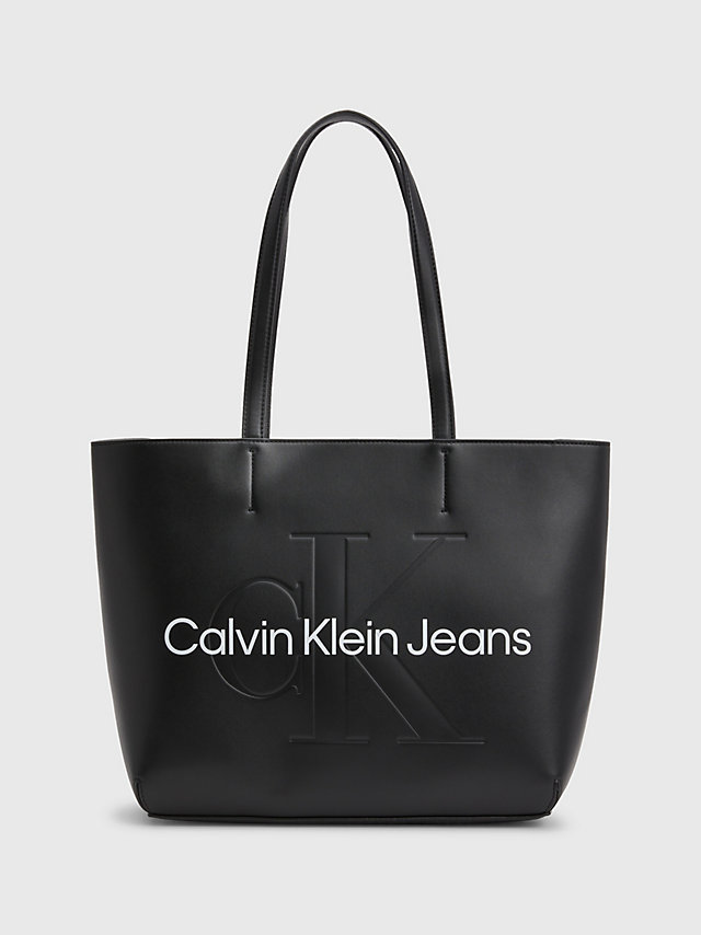 Black Tote Bag undefined dames Calvin Klein
