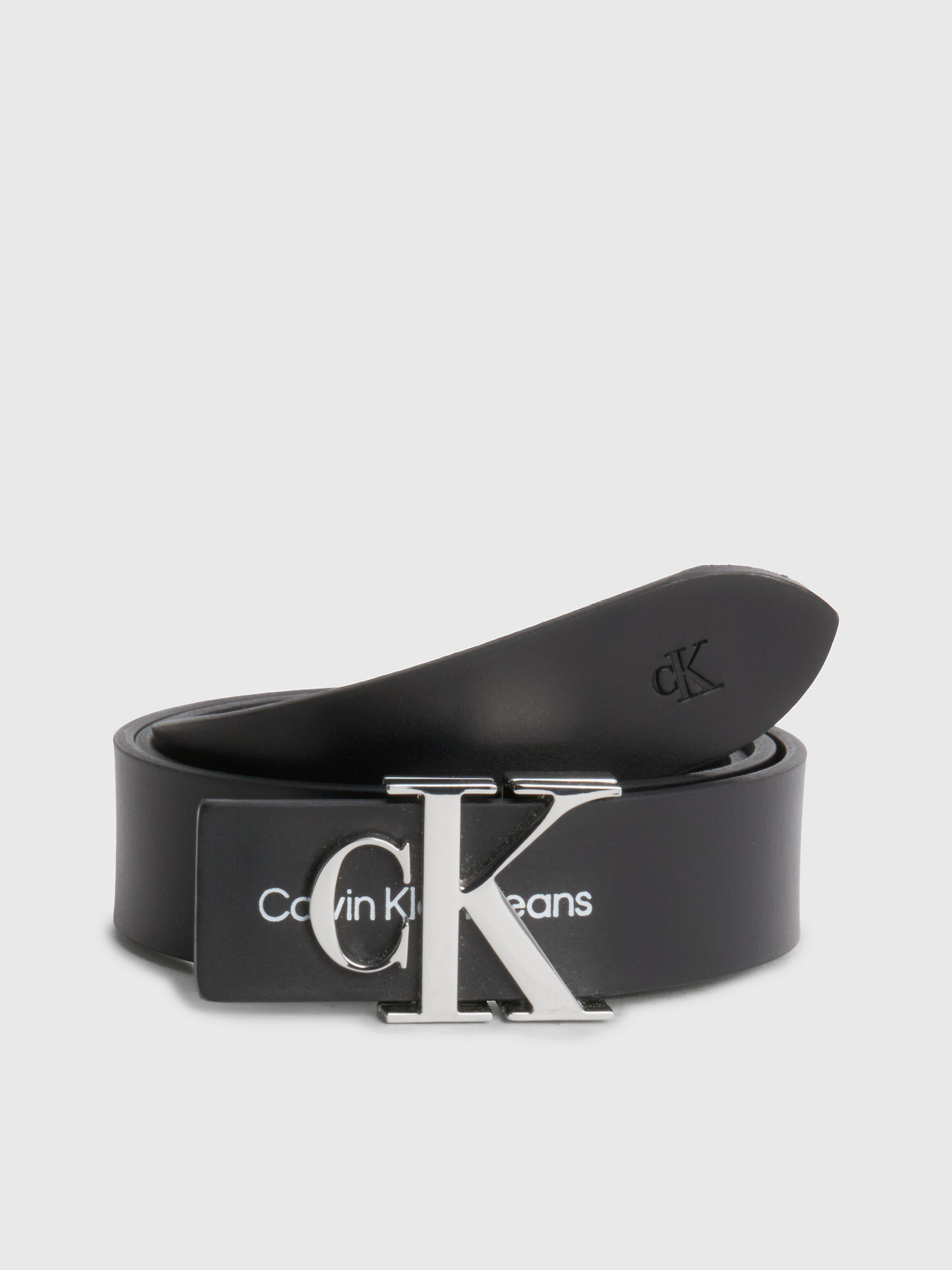 Black > Leren Riem Met Logo > undefined dames - Calvin Klein