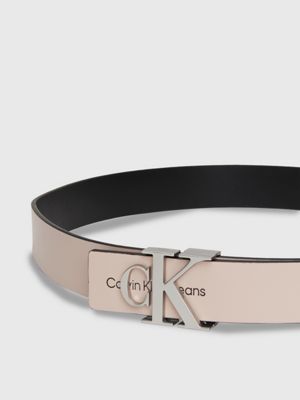 Klein® K60K610281TFT | Logo Leather Belt Calvin