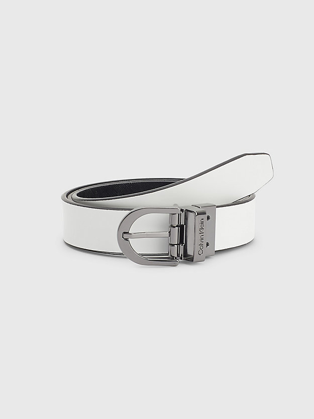 BLACK/WHITE Cinturón reversible de mujer CALVIN KLEIN