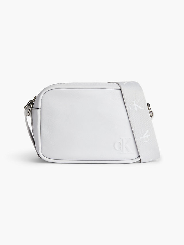 Ghost Grey Recycled Crossbody Bag undefined women Calvin Klein