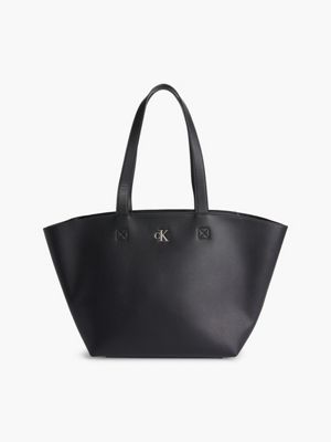 BLACK Recycled Tote Bag undefined women Calvin Klein