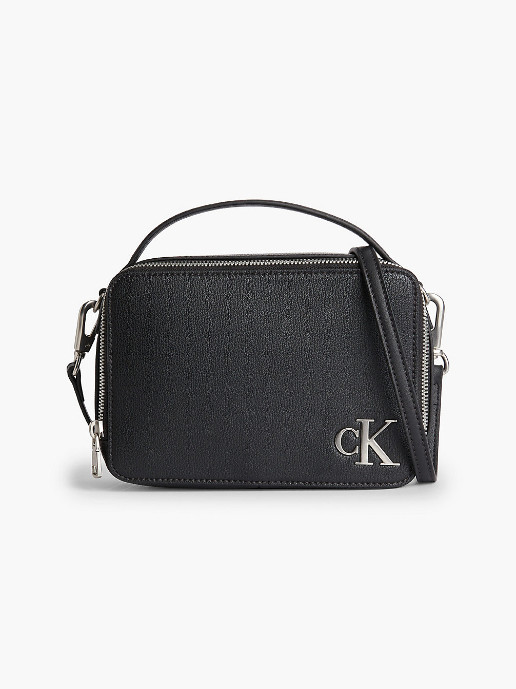 BLACK Recycled Crossbody Bag undefined women Calvin Klein