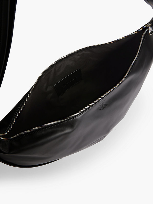 BLACK Oversized Hobo Bag for women CALVIN KLEIN JEANS