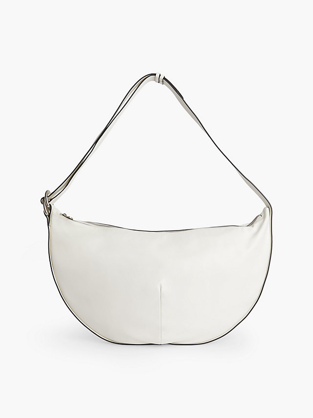 Ivory Oversized Hobo Bag undefined dames Calvin Klein