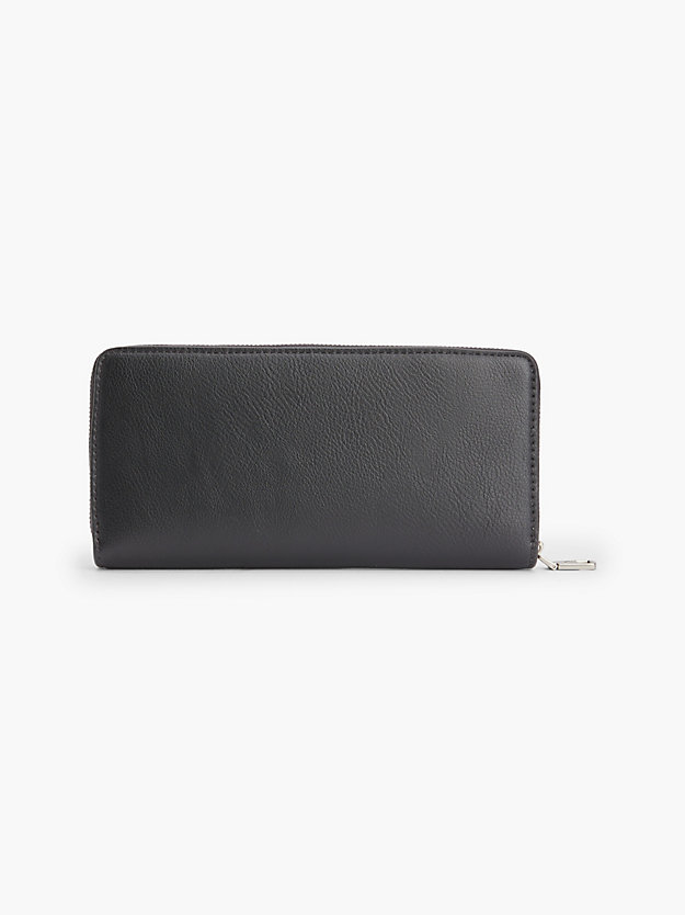 BLACK Recycled Wallet and Keyring Gift Set for women CALVIN KLEIN JEANS
