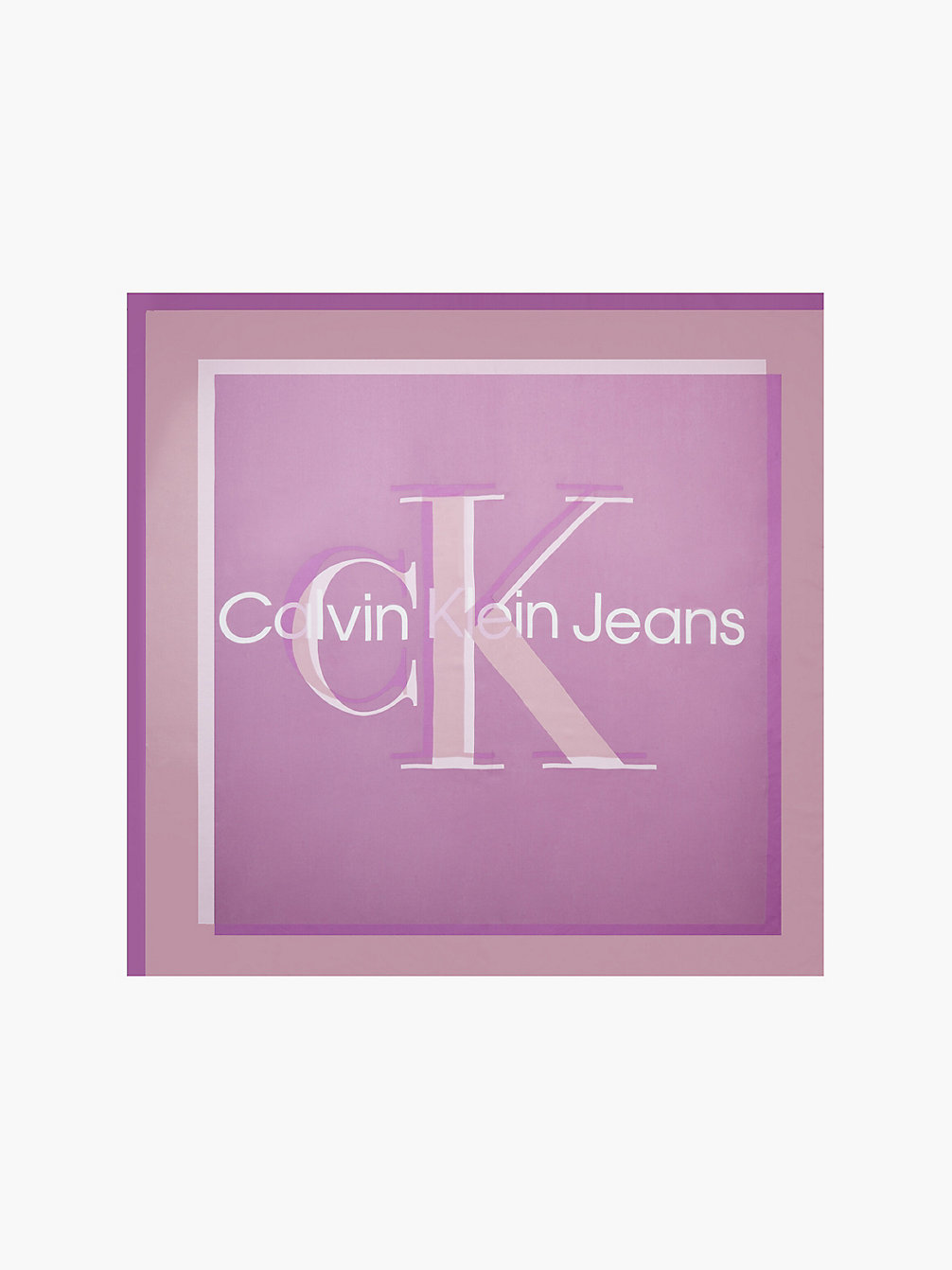IRIS ORCHID Sjaal Met Logo undefined dames Calvin Klein