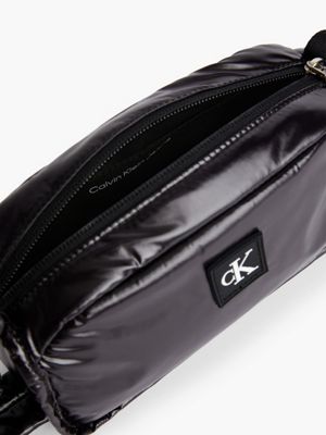 BLACK Crossbody Bag aus gestepptem recyceltem Material für Damen CALVIN KLEIN JEANS