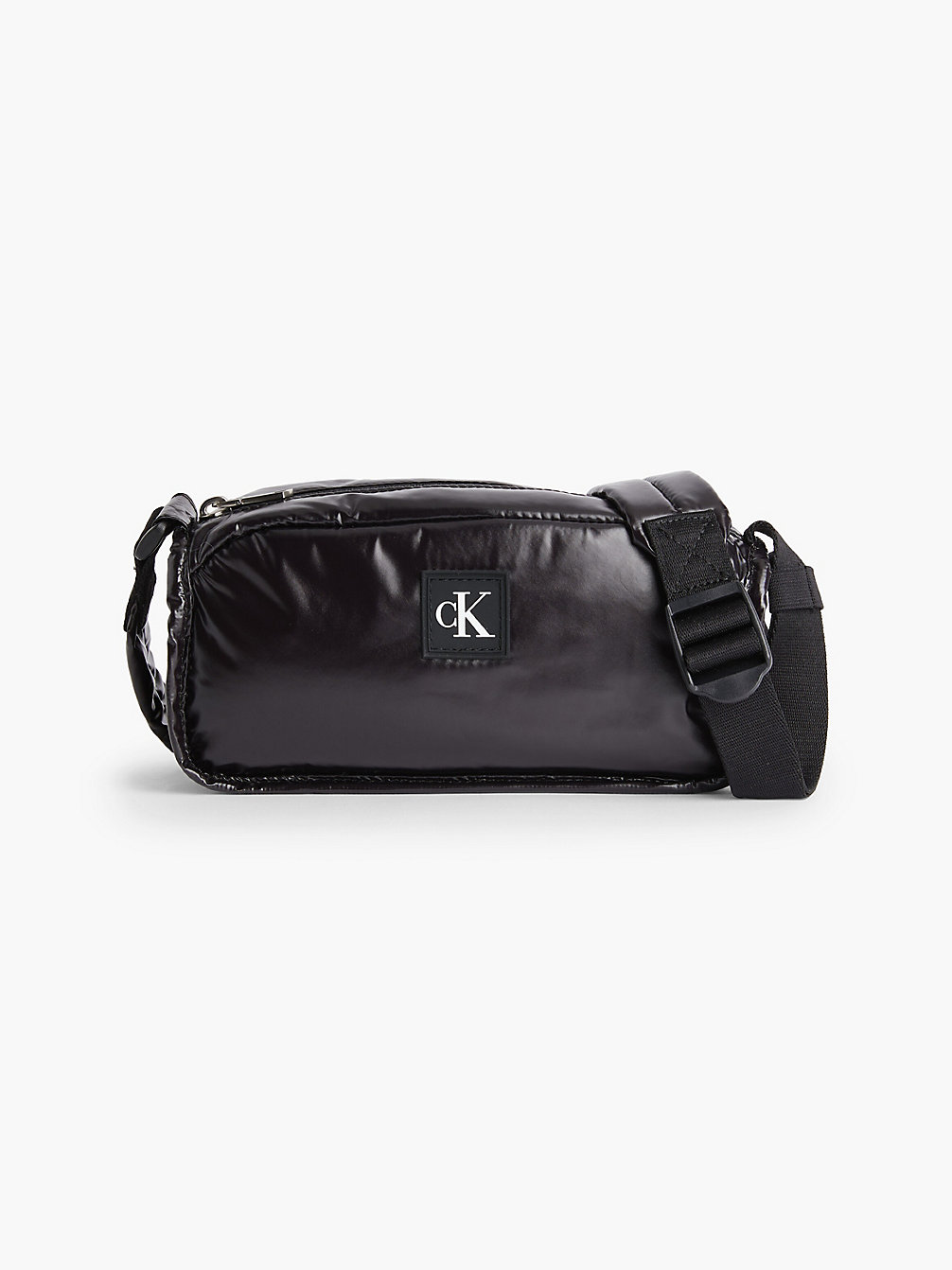 BLACK > Дутая сумка через плечо из переработанного материала > undefined Женщины - Calvin Klein