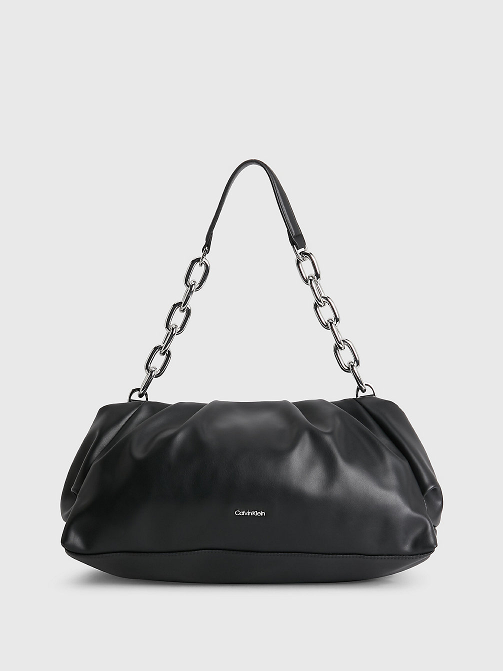 CK BLACK Large Recycled Shoulder Bag undefined women Calvin Klein