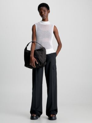 Recycled Nylon Hobo Bag Calvin Klein® | K60K610434BAX