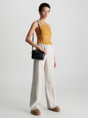 CK BLACK Gerecyclede crossover voor dames CALVIN KLEIN