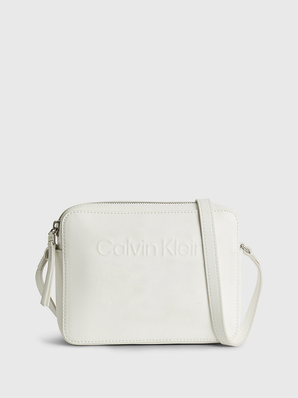BRIGHT WHITE Recycled Crossbody Bag undefined women Calvin Klein