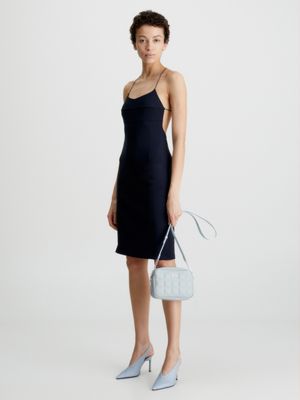 PEARL BLUE Sac en bandoulière matelassé recyclé for femmes CALVIN KLEIN