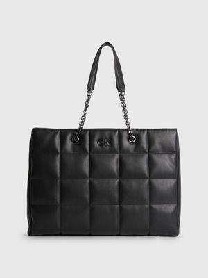 analyse Draad Zeg opzij Large Recycled Quilted Tote Bag Calvin Klein® | K60K610457BAX