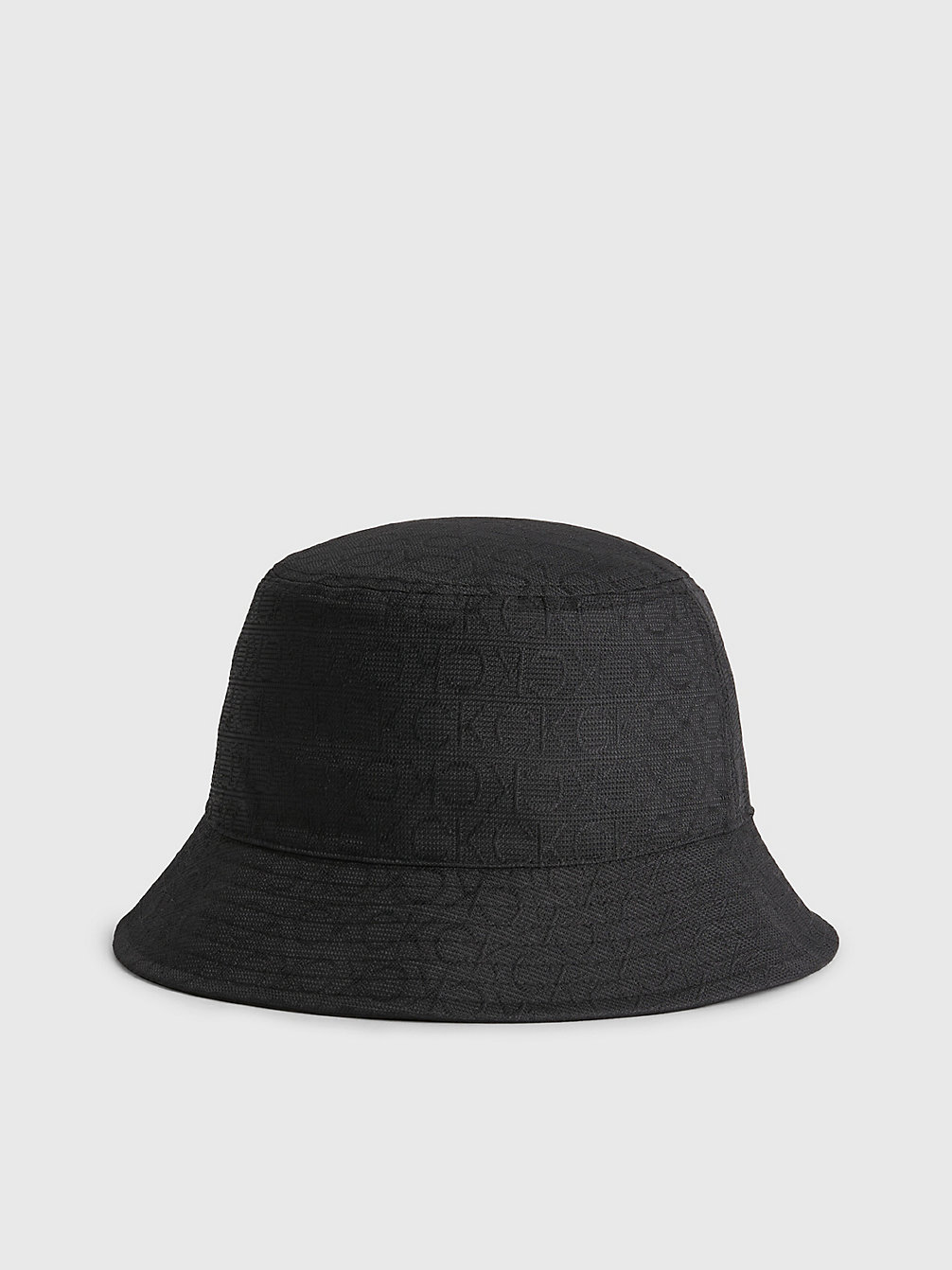 CK BLACK Gerecyclede Bucket Hat Van Jacquard Met Logo undefined dames Calvin Klein
