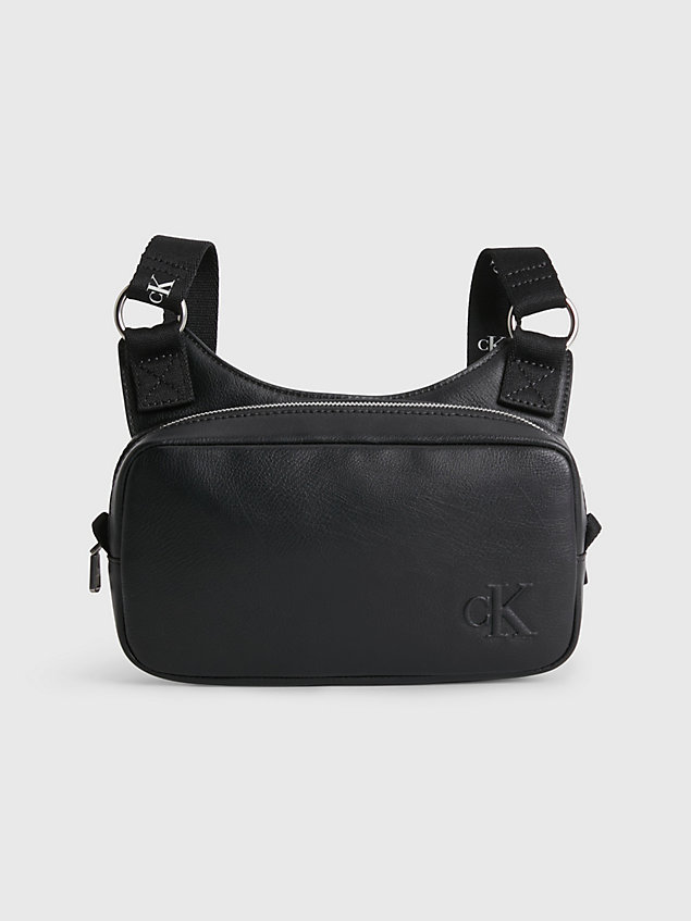 black recycled bum bag for women calvin klein jeans