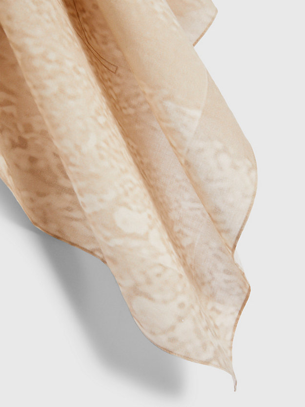 TRAVERTINE Tuch aus Bio-Baumwolle für Damen CALVIN KLEIN JEANS