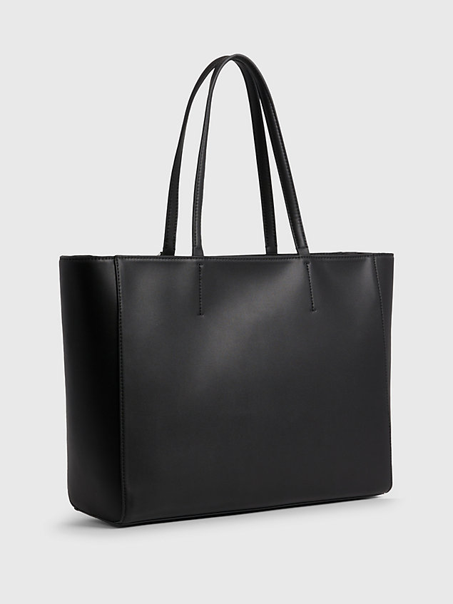 sac cabas recyclé black pour femmes calvin klein