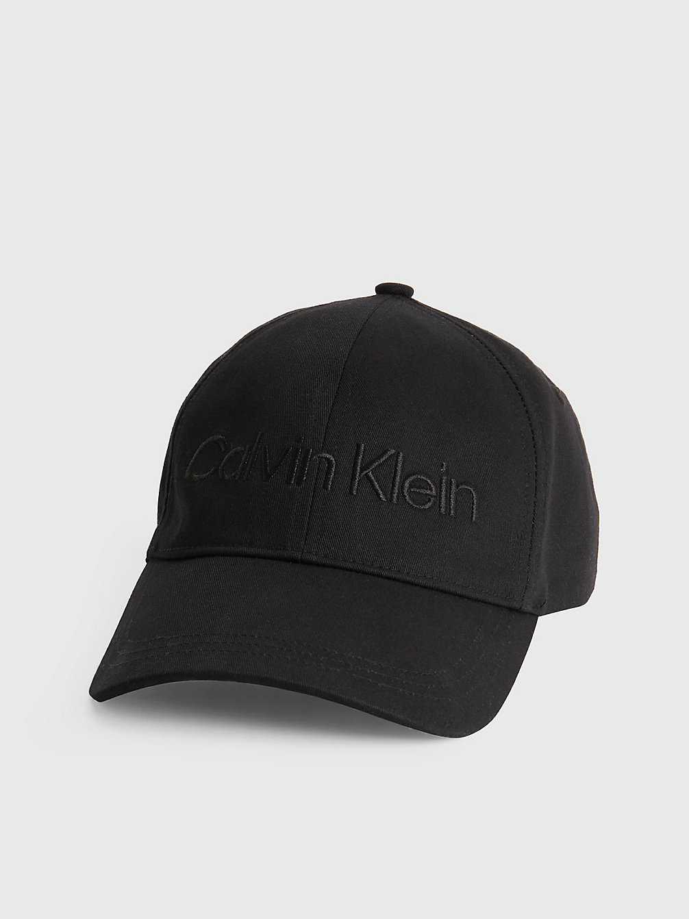 CK BLACK Organic Cotton Logo Cap undefined women Calvin Klein