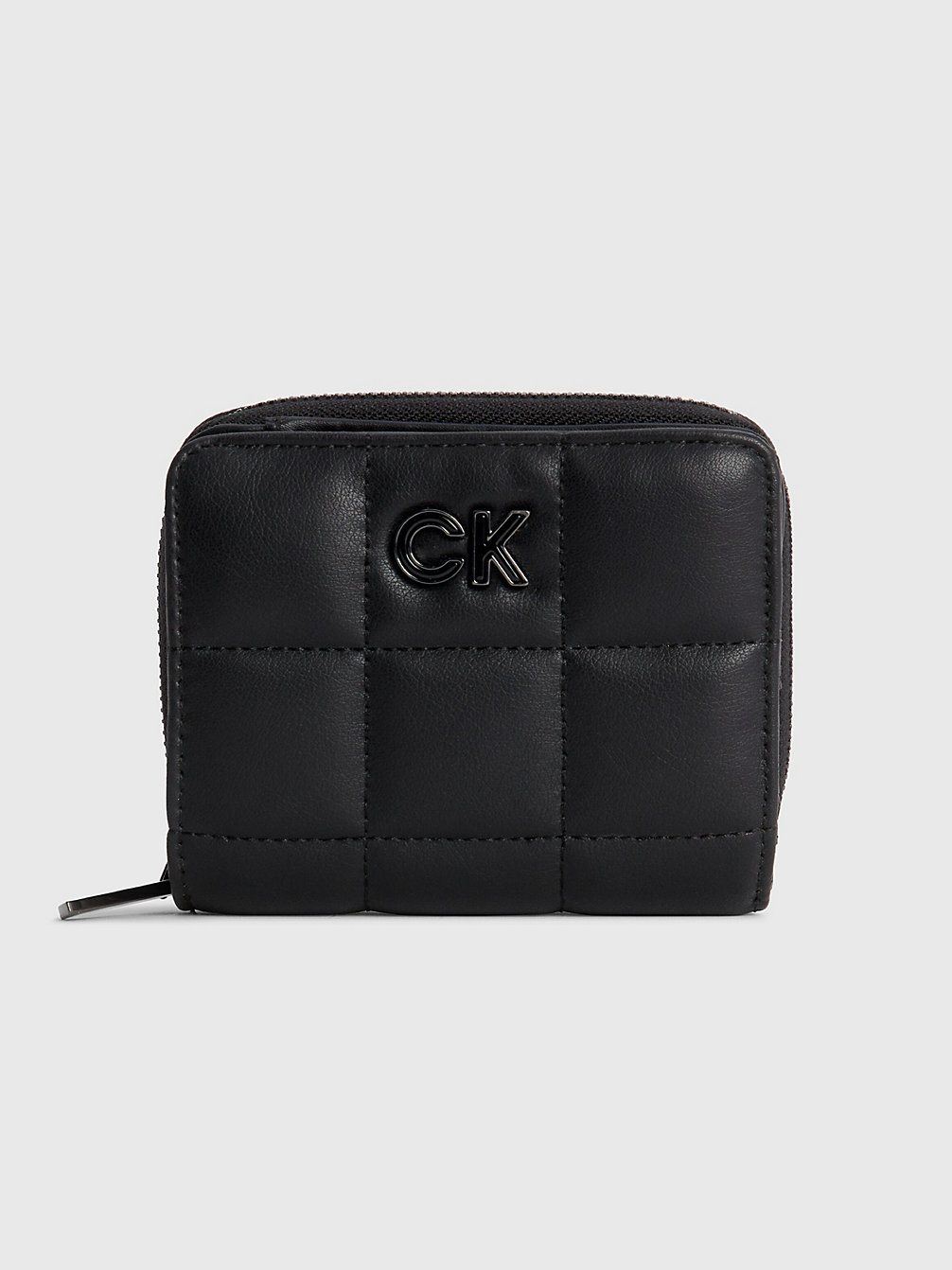 CK BLACK > Wattierte Portemonnaie-Tasche Aus Recyceltem Material > undefined Damen - Calvin Klein