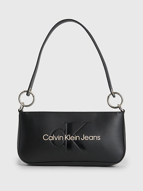 bolso de hombro black de mujer calvin klein jeans